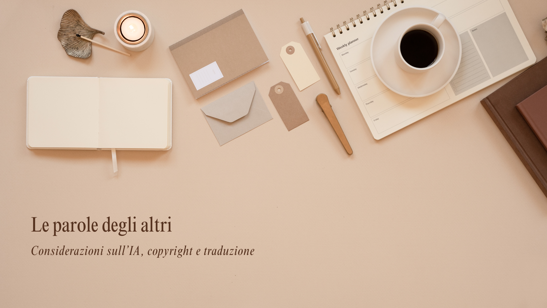 Le parole degli altri